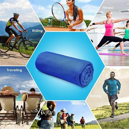 Sports Cooling Towel Ice Towel,Gym Jogging Running Outdoor Instant Cooling Towel